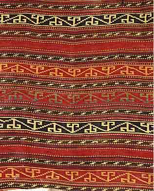 Shasawan Tasche, Persien, 45 x 43cm, Ehz 2, um 1950.