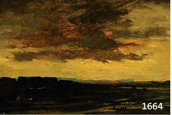 Arends, K. Oskar, geb. 1863 Plauen, SchÜler der Akademien Dresden und MÜnchen bei Wenglein und Preller, hier: Landschaft im Dachauer Moor, ...