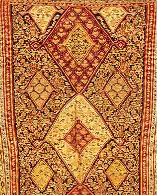 Senneh Kelim, Persien, 198 x 122cm, Ehz 4-5 um 1920.