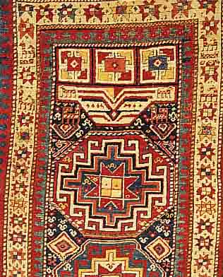 Kazak, Russland, 272 x 100cm, Ehz 4 um 1920.