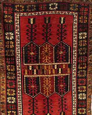 Ost Anatol,TÜrkei.ca 177 x 124 cm..Wolle auf Wolle.Ehz 3.ca 60 Jahre.