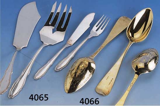 FISCHBESTECK FÜR 12 PERSONEN, DEUTSCH, 30ER JAHRE, 800ER SILBER, MEISTERMARKE HOHMANN & KATZ, PFORZHEIM, MODELL SÄCH- SISCHES HOFBESTECK, BEST. ...