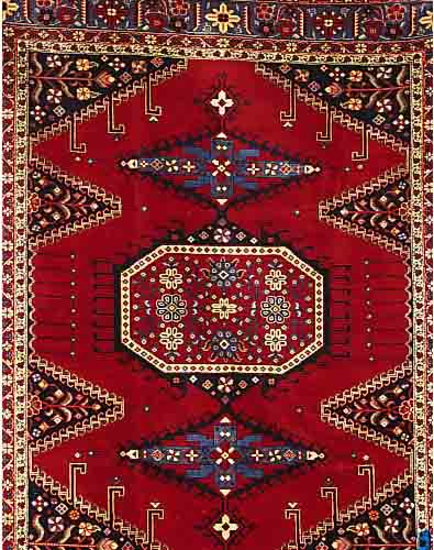 Wiss Indien.301 x 253 cm. Flor Wolle,EHZ 2,ca 20 Jahre.