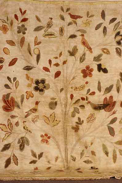 Webteppich, deutsch,(sign. Ginzkey), Ehz 2 228 x 176cm, Wandteppich um 1960.