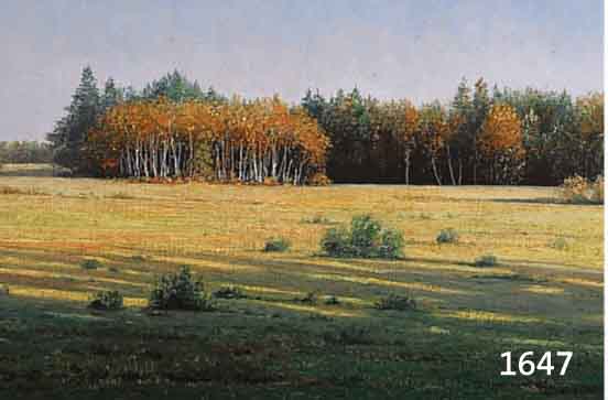 PASSIG, BENEDIX, 1864 IN BERLIN - 1957, BERLINER GENRE- UND LANDSCHAFTSMALER, MÄRKISCHE LANDSCHAFT, ÖL/LWD. SIGN. U. DAT. 1900 (AUF DER ...