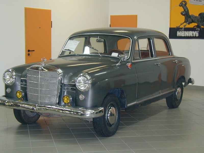 Mercedes Benz, 190B, EZ 1959; Farbe grau; ab- gelesene Kilometer 8777 km; Restaurierungs- objekt (EHZ5), nicht fahrbereit, Vollabnahme notwendig; ...