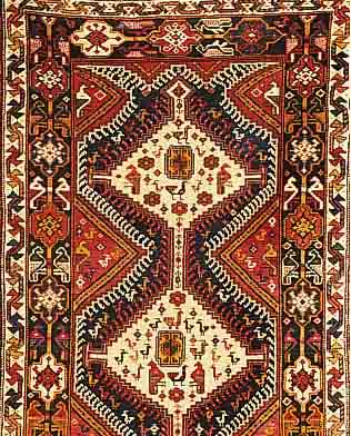 Gashgai, Persien, ca. 60 Jahre, Wolle auf Baumwolle, ca. 284 x 112 cm, Ehz 3