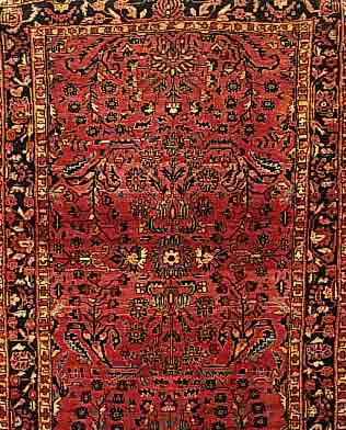 Sarogh, Persien, ca. 70 Jahre, Wolle auf Baumwolle, ca. 155 x 103 cm, Ehz 4, US-Re-Import
