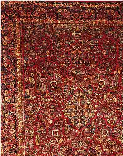 Sarogh Alt, Persien, um 1935, Wolle auf Baumwolle, ca. 343 x 265 cm, Ehz 2
