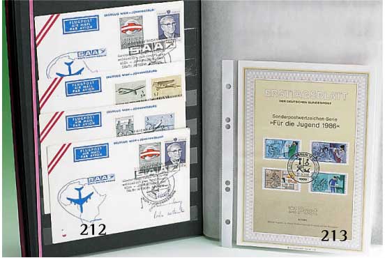 Briefmarken - "Berlin ErsttagsblÄtter" 1975- 1988 komplett, dabei die letzten seltenen JahrgÄnge mit Preissteigerungsfantasie in ...