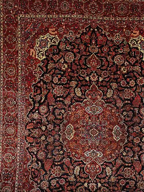 Keschan Alt, Persien, um 1935, Wolle auf Baumwolle, ca. 437 x 320 cm, Ehz 3-4