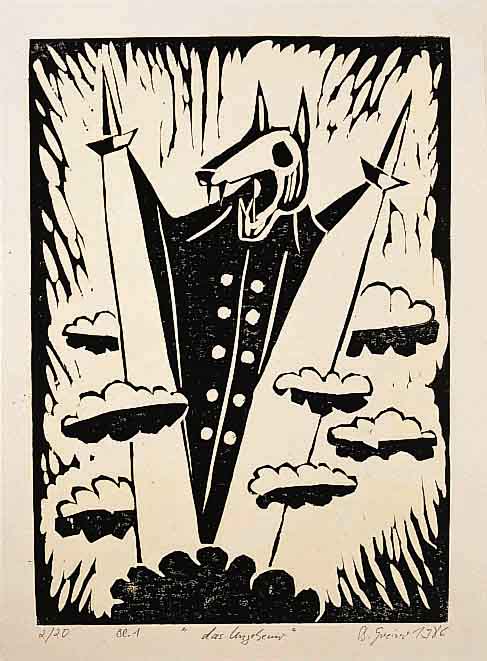 Greiner, Baldur, 1946 geb. Darmstadt, stud. Hochschule fÜr bildende KÜnste in Ham- burg, verschiedene Ausstellungen, hier: Graphik-Mappe, ...