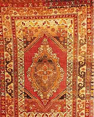 Karabagh, Rußland, um 1910. Ca. 151 x 107 cm. Wolle auf Wolle. GekÜrzt. Fachkundig restaurie rt.