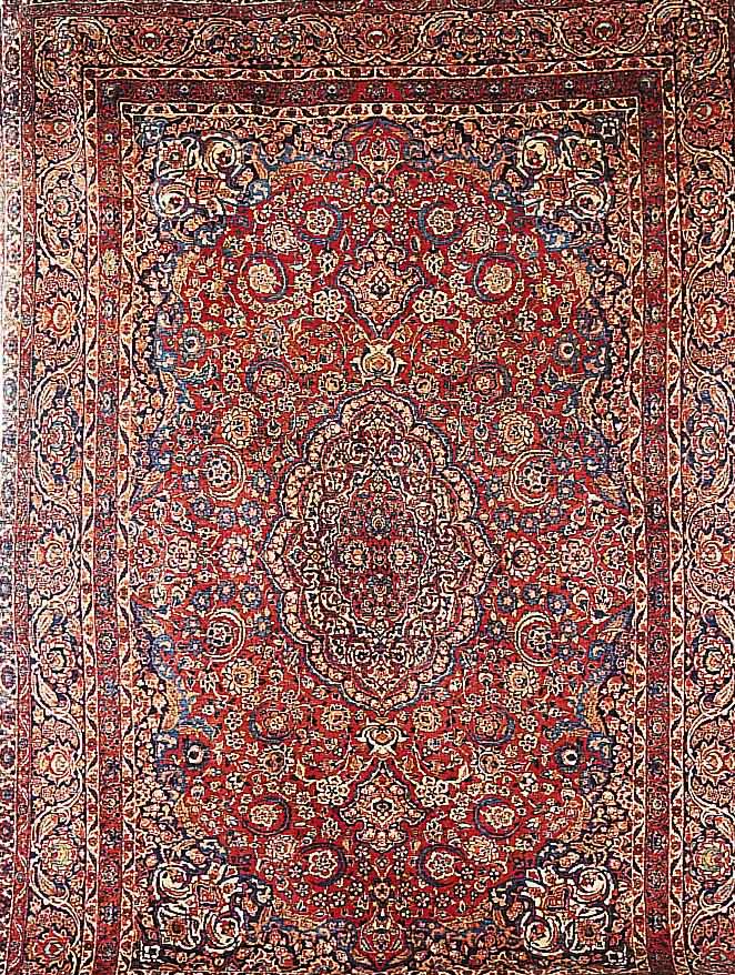 Esfahan, Persien, um 1920, Wolle auf Baumwolle, 375 x 267cm, Ehz 3