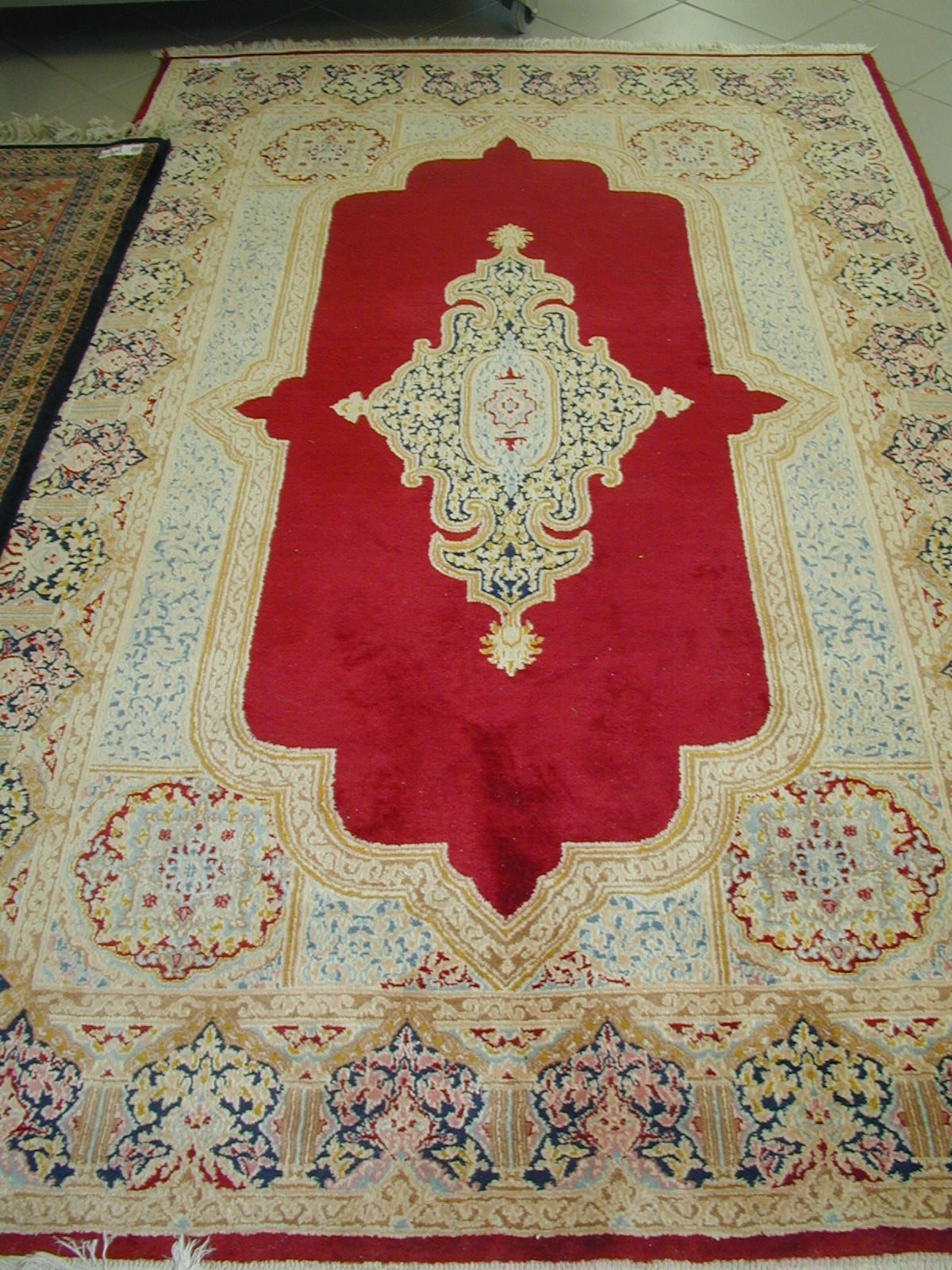 Kerman Persien, um 1960 Wolle auf Baumwolle , ca. 244x150, EHZ 2