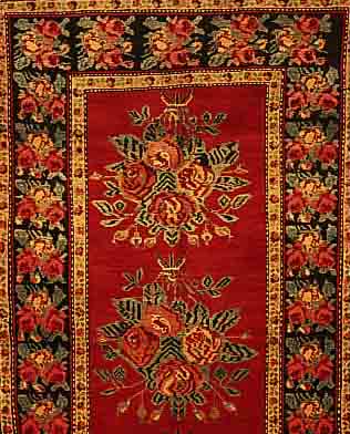 Karabagh, Persien, um 1955, Wolle auf Baumwolle, ca. 235 x 128 cm, Ehz 2