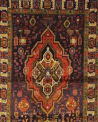 Zakini, Afghanistan, ca. 20 Jahre, Wolle auf Wolle, ca. 200 x 136 cm, Ehz 2