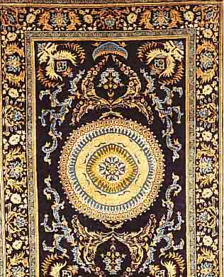 Keschan, Persien, ca. 40 Jahre, Wolle auf Baumwolle, ca. 195 x 139 cm, Ehz 2