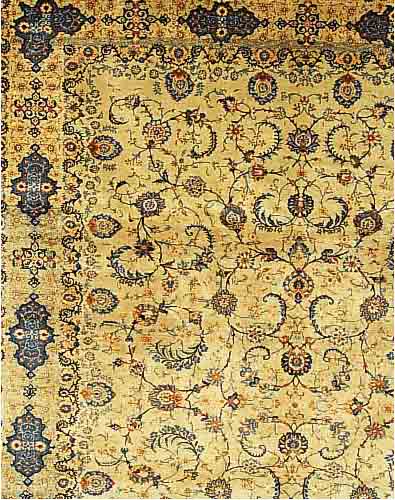 Keschan sign, Persien, ca. 50 Jahre, Wolle auf Baumwolle, ca. 400 x 302 cm, Ehz 4