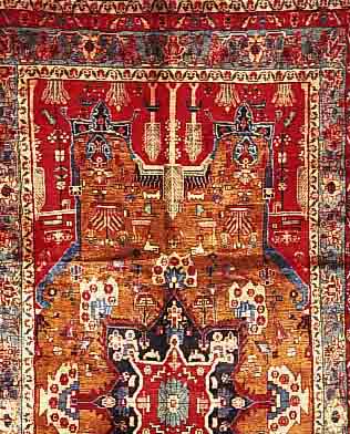 Koliai, Persien, ca. 30 Jahre, Wolle auf Baumwolle, ca. 339 x 157 cm, Ehz 2