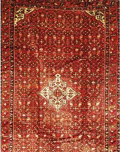 Hoseinabad, Persien, ca. 30 Jahre, Wolle auf Baumwolle, ca. 314 x 215 cm, Ehz 2