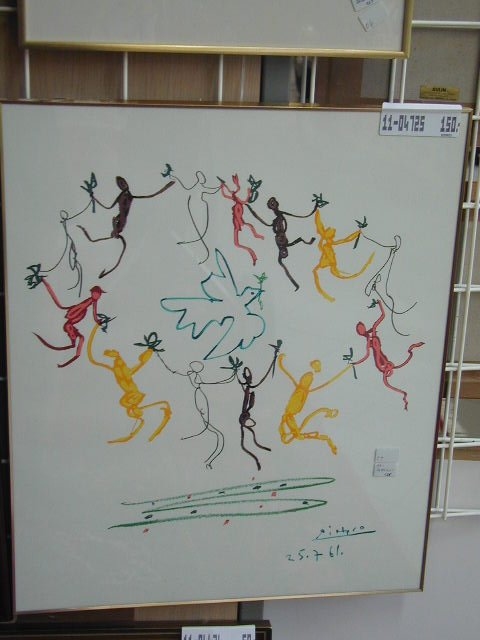 Picasso, Lithographie, 1961