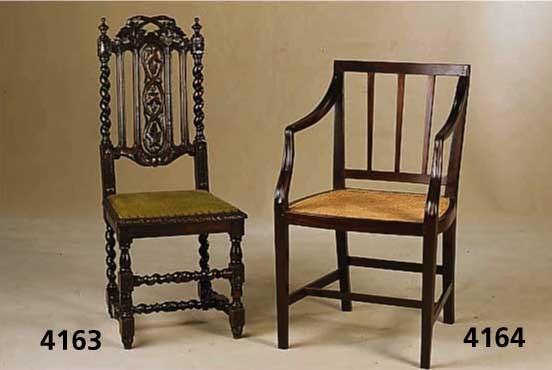 4 ArmlehnstÜhle, England, um 1910, Mahagoni, Sheratonstil, Geflecht neu, restauriert, wohnfertig, ca. 91x53x50 cm