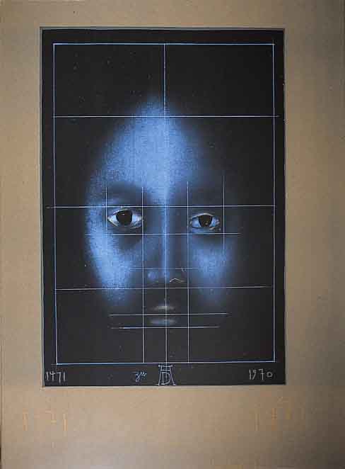Wunderlich, Paul, geb. 1927, Farblithographie, aus der DÜrer- Mappe, E.A., signiert, datiert 1970, unter Glas, Rahmen, 73.5 x 57 cm