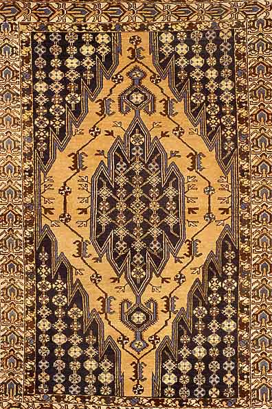 Mazlaghan, Persien, ca. 60 Jahre, Wolle auf Baumwolle, ca. 194 x 134 cm, Ehz 3-4