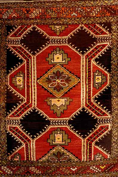Karabagh, Rußland, um 1940, Wolle auf Baumwolle, ca. 150 x 145 cm, Ehz 2