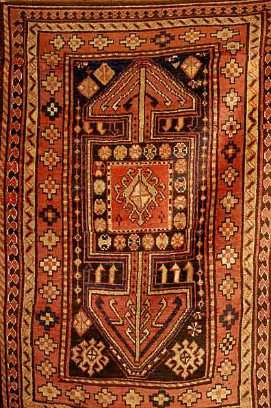 Kazak, Rußland, um 1920, Wolle auf Wolle, ca. 184 x 120 cm, Ehz 3-4