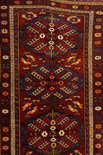 Seichur, Rußland, um 1955, Wolle auf Wolle, ca. 190 x 125 cm, Ehz 2-3