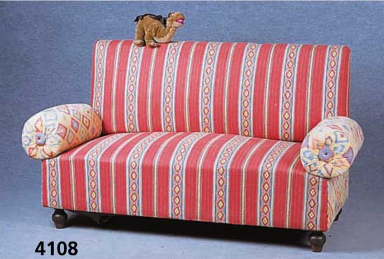 Oma's Kanapee, deutsch, um 1900, Polster aus der Zeit, aufgepeppt durch neuen Bezug um 1980, vorzÜglich fÜr Kinderzimmer geeignet, Seiten ...