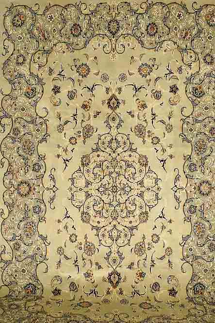 Keschan, Persien, ca. 50 Jahre, Wolle auf Baumwolle, ca. 360 x 220 cm, SchÄtzwert: 2350.- EURO.EHZ 2.(Kleine FLecken)
