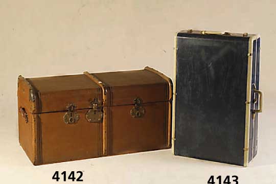 Samsonitekoffer, Denver/USA, 50er Jahre, Luggage USA, Styl. 4739, Kunstleder, leicht wolkig, cremefarben umsÄumt, hochkant und seitlich stellbar, ...