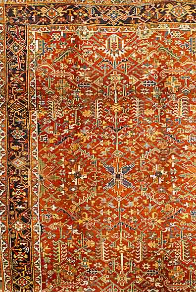 Heriz, Persien, um 1930, Wolle auf Baumwolle, ca. 323 x 220 cm, Ehz 3