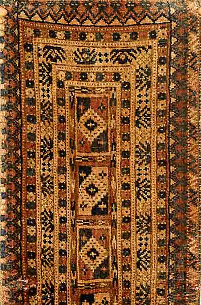 Arabachi Turba, TÜrkei, um 1910, Wolle auf Wolle, ca. 106 x 34 cm, Ehz 4-5, SchÄtzwert:890 EURO.