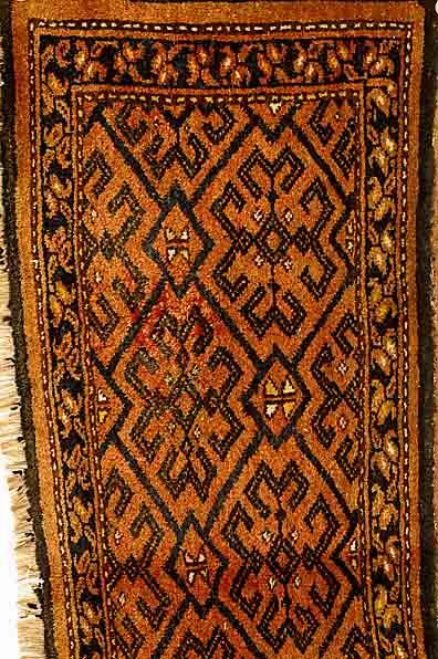 Ersari Turba, Afghanistan, um 1930, Wolle auf Wolle, ca. 114 x 43 cm, Ehz 2, SchÄtzwert:850 EURO.