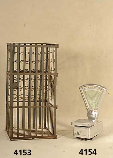 Kaufmannswaage, deutsch, 50er Jahre, Alu- miniumgehÄuse, Hersteller Bizerba, Gewichts- einteilung von 0-5 kg, Neigungsschaltgewichts- waage, ...