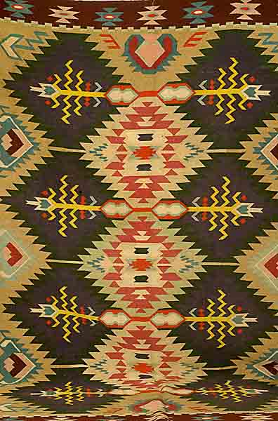 Moldavien Kelim, um 1920, ca. 282 x 205 cm, EHZ: 3