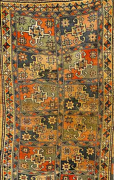 Moghan alt, Caucasus, um 1890, Wolle auf Wolle, ca. 174 x 102 cm, EHZ: 4