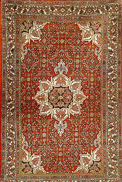Bidjar, Persien, ca. 40 Jahre, Wolle auf Baumwolle, ca. 160 x 100 cm, EHZ: 3