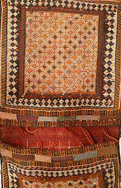 Bachtiar Doppeltasche, Persien, um 1930, Wolle auf Wolle, ca. 100 x 55 cm, SchÄtzwert: 650.- EURO, EHZ: 2