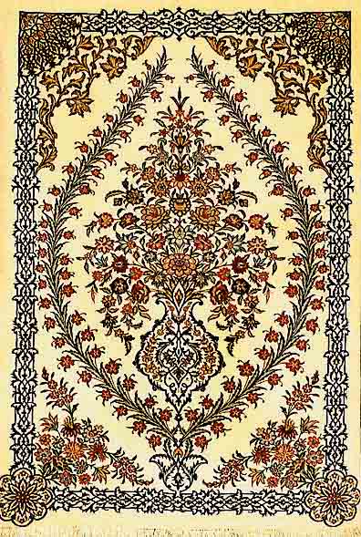 Esfahan fein, Persien, 20 Jahre, Korkwolle mit und auf Seide, ca. 158 x 112 cm,EHZ 1-2 SchÄtzwert: 3200.- EURO, ca. 1,0 Mio. Kn/qm