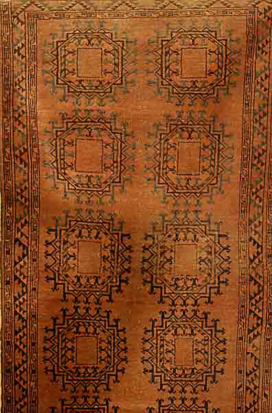 Ersari, Afghanistan, ca. 80 Jahre, Wolle auf Wolle, ca. 205 x 109 cm, EHZ: 4