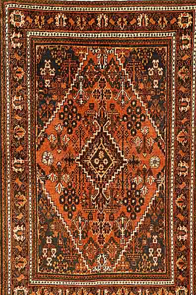 Meymeh, Persien, ca. 50 Jahre, Wolle auf Baumwolle, ca. 203 x 130 cm, SchÄtzwert: 550.- EURO, EHZ: 4, (gereinigt)