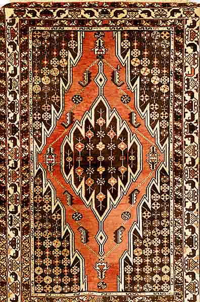 Mazlaghan, Persien, ca. 30 Jahre, Wolle auf Baumwolle, ca. 193 x 128 cm, SchÄtzwert: 600.- EURO, EHZ: 3