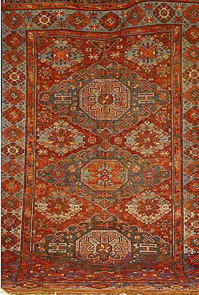 Kuba Sumakh, Kaukasus, um 1900, Wolle auf Wolle, ca. 337 x 245 cm, SchÄtzwert: 6000.- EURO, EHZ: 3