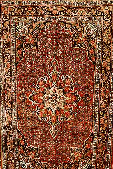 Bidjar, Persien, ca. 40 Jahre, Wolle auf Baumwolle, ca. 220 x 132 cm, SchÄtzwert: 1500.- EURO, EHZ: 2