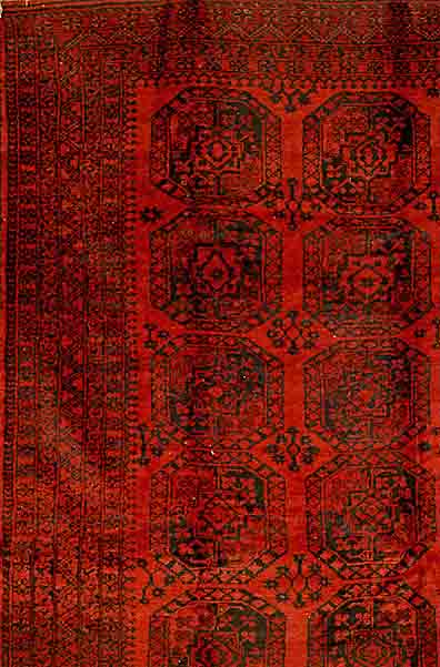 Dolatabad, Afghanistan, ca. 30 Jahre, Wolle auf Wolle, ca. 313 x 221 cm, SchÄtzwert: 1300.- EURO, EHZ: 2-3